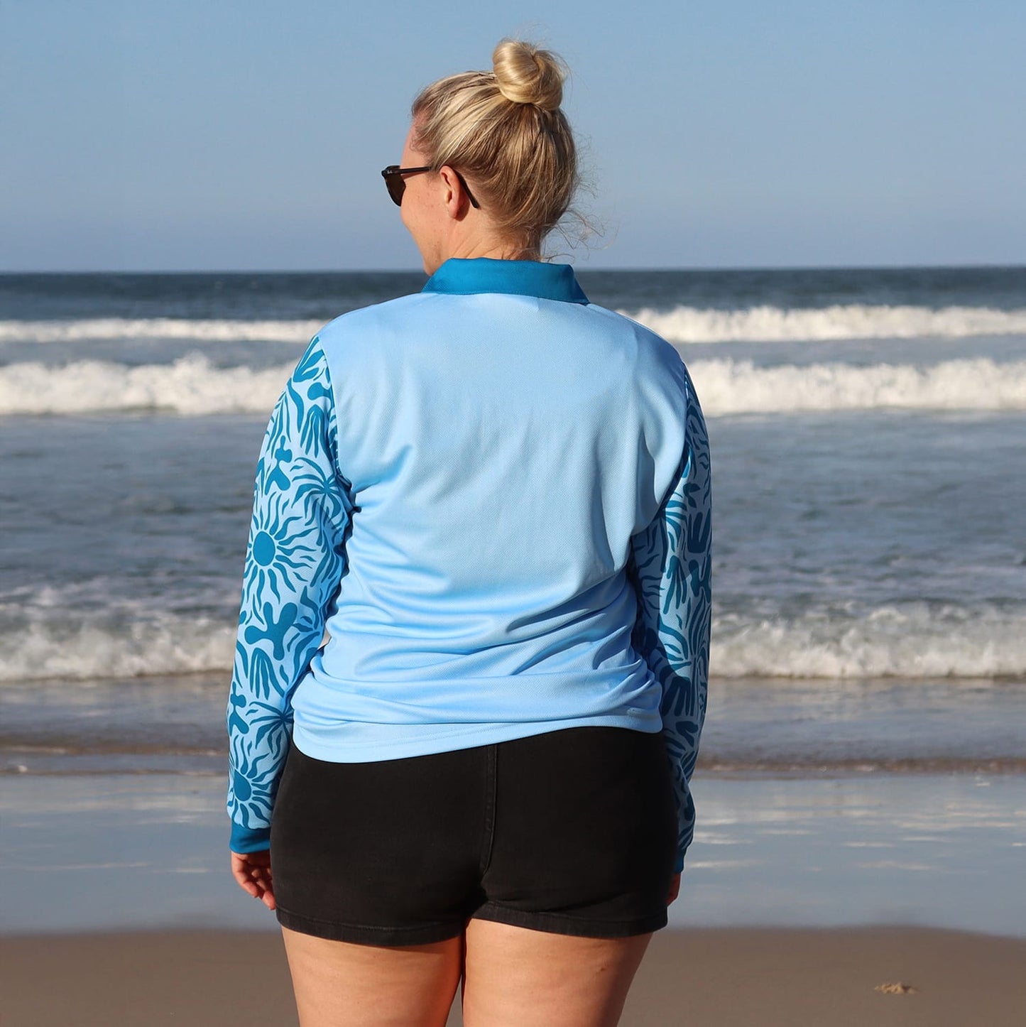 Summer Blue Sun Shirt